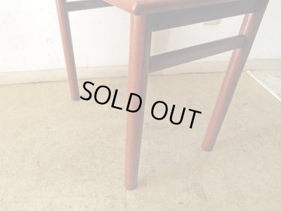 画像10: ヴィンテージ 　チーク材のサイドテーブル