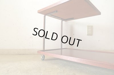 画像7: ヴィンテージ キャスター付きサイドテーブル ワゴン