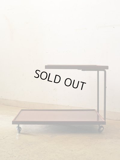 画像3: ヴィンテージ キャスター付きサイドテーブル ワゴン