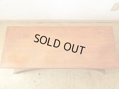 画像4: ヴィンテージ アーチ脚のローテーブル 