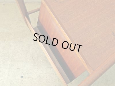 画像6: ヴィンテージ BrownSaltman社製 マガジンラック付きテーブル wedge table