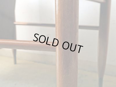 画像12: ヴィンテージ BrownSaltman社製 マガジンラック付きテーブル wedge table