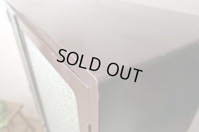 画像16: アンティーク 　ダイヤガラスの本箱 キャビネット