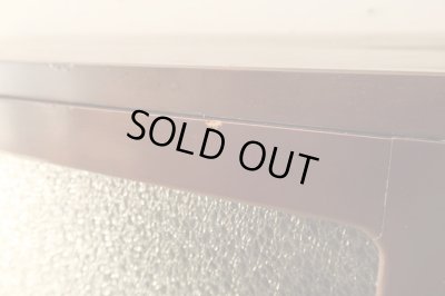 画像15: アンティーク 　ダイヤガラスの本箱 キャビネット