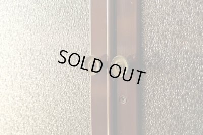 画像14: アンティーク 　ダイヤガラスの本箱 キャビネット