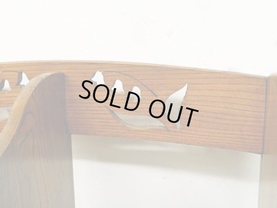 画像7: アンティーク 　蛇腹扉付き くさび式の本立て