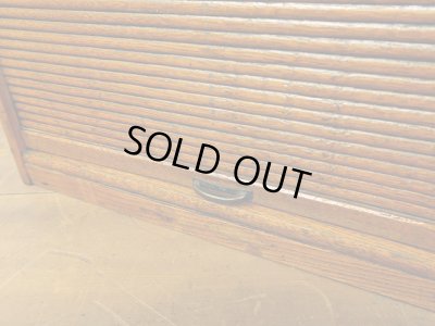 画像16: アンティーク 　蛇腹扉付き くさび式の本立て