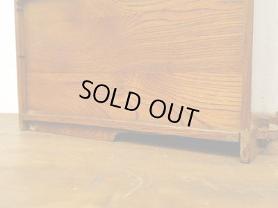 画像17: アンティーク 　蛇腹扉付き くさび式の本立て