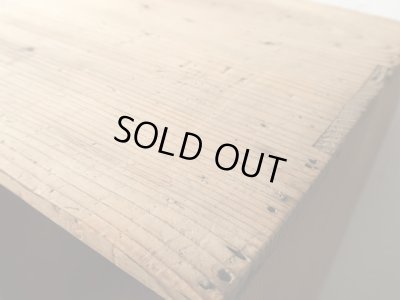 画像9: アンティーク 　乾いた木肌のマス棚