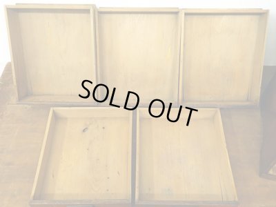 画像15: 昭和レトロ ラワン材の 5杯小引き出し