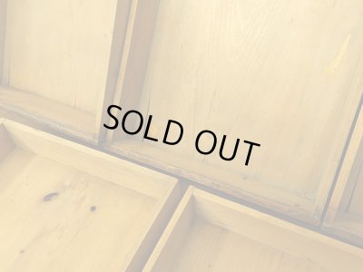 画像16: 昭和レトロ ラワン材の 5杯小引き出し