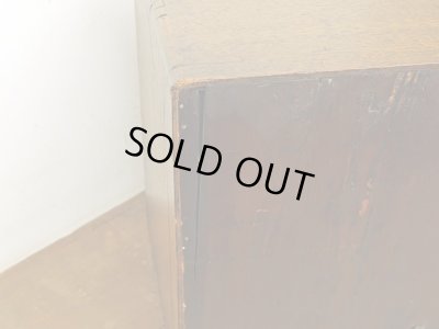 画像14: 昭和レトロ ラワン材の 5杯小引き出し