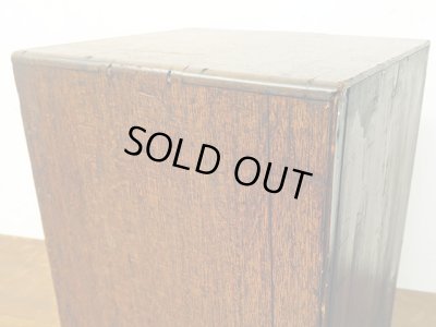 画像10: 昭和レトロ ラワン材の 5杯小引き出し