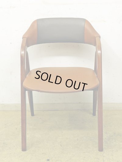 画像4: ヴィンテージ 辻木工 アームチェア 椅子 (1)