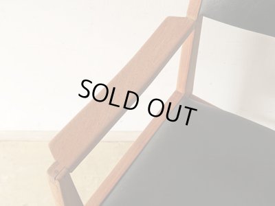 画像10: ヴィンテージ チーク材のアームチェア 北欧デザイン