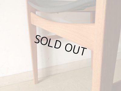 画像14: ヴィンテージ チーク材のアームチェア 北欧デザイン