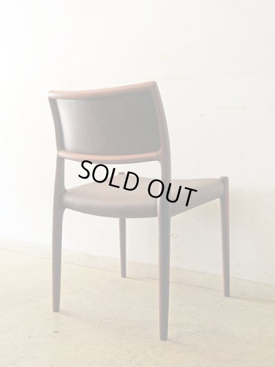 画像4: デンマーク J．L．Moller社 ダイニングチェアー NO.80 ローズウッド (1)