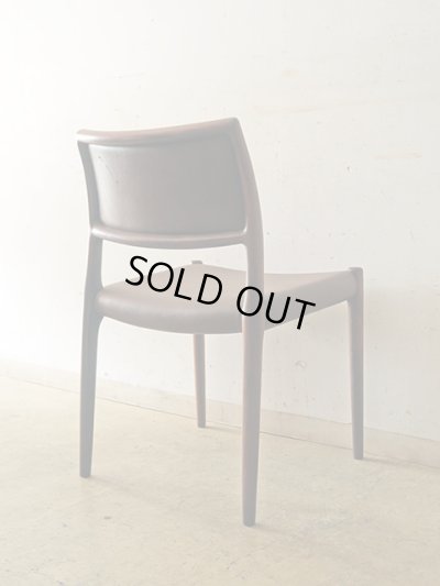 画像4: デンマーク J．L．Moller社 ダイニングチェアー NO.80 ローズウッド (2)