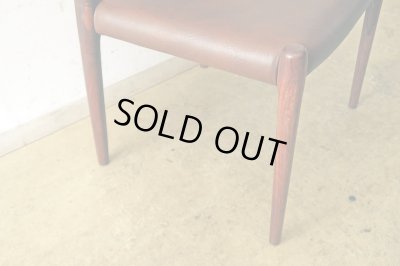 画像16: デンマーク J．L．Moller社 ダイニングチェアー NO.80 ローズウッド (1)