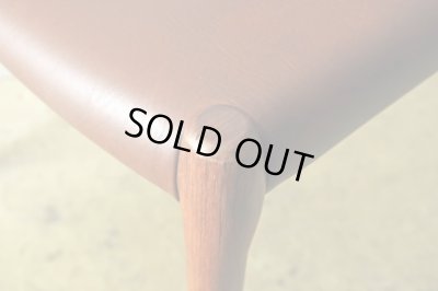 画像17: デンマーク J．L．Moller社 ダイニングチェアー NO.80 ローズウッド (2)