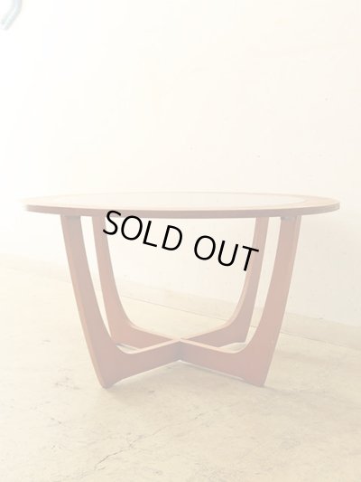 画像2: ヴィンテージ ガラストップ コーヒーテーブル