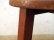 画像7: アンティーク 　木製スツール 丸椅子