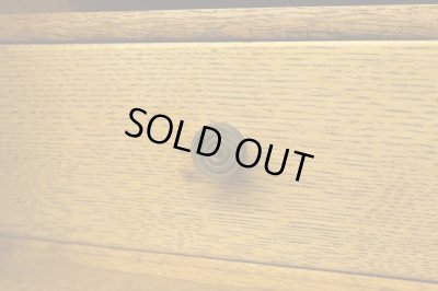 画像18: アンティーク 　楢無垢材 蛇腹扉の収納箱