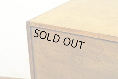 画像14: アンティーク 　楢無垢材 蛇腹扉の収納箱