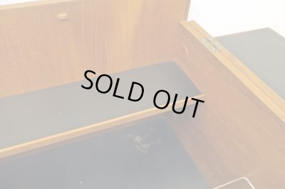 画像17: 北欧ヴィンテージ チークのBARキャビネット サイドテーブル Randers Mobelfabrik