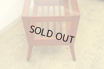 画像6: ヴィンテージ ガラストップサイドテーブル