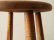 画像16: アンティーク ドラムスティックのような脚の木製スツール