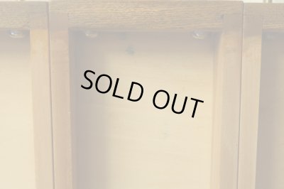 画像19: 古い モダンな取っ手の小引き出し A4用紙収納