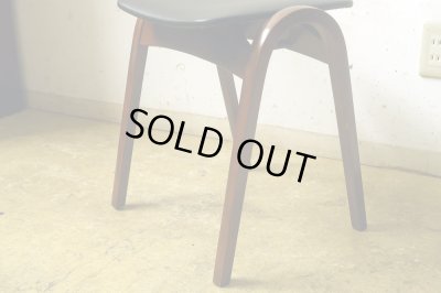 画像7: 秋田木工 スタッキングスツール 剣持勇 黒 ブラック