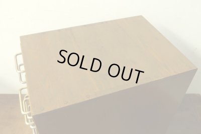 画像16: 古い モダンな取っ手の小引き出し A4用紙収納