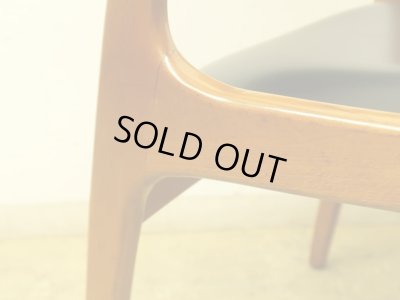 画像11: ヴィンテージ アサヒファニチャー 北欧デザインのダイニングチェア (2) 