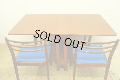 画像16: イギリスヴィンテージ ゲートレッグテーブル チーク