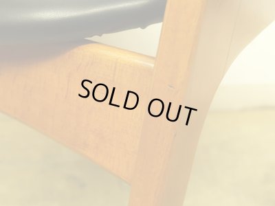 画像13: ヴィンテージ アサヒファニチャー 北欧デザインのダイニングチェア (1) 