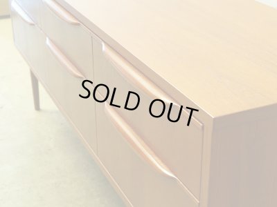 画像7: 北欧デザイン チーク材 サイドボード ローボード