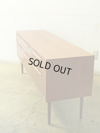 画像3: 北欧デザイン チーク材 サイドボード ローボード