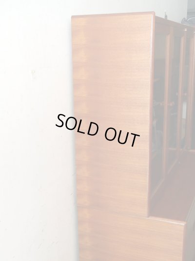 画像3: ヴィンテージ チーク材 キャビネット 　食器棚 北欧デザイン