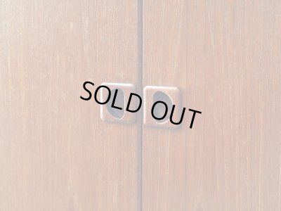 画像14: ヴィンテージ チーク材 キャビネット 　食器棚 北欧デザイン