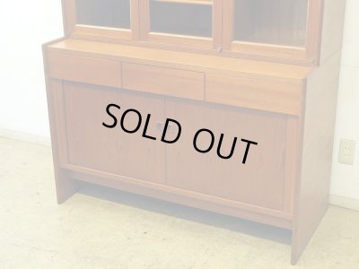 画像5: ヴィンテージ チーク材 キャビネット 　食器棚 北欧デザイン