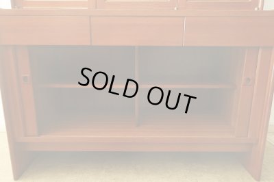 画像15: ヴィンテージ チーク材 キャビネット 　食器棚 北欧デザイン