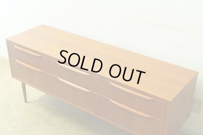 画像6: 北欧デザイン チーク材 サイドボード ローボード