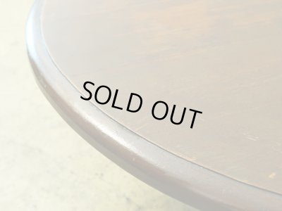 画像6: ヴィンテージ 大正ロマンな座卓 円卓 ラウンドテーブル