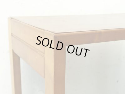 画像8: ヴィンテージ 桜材のサイドテーブル