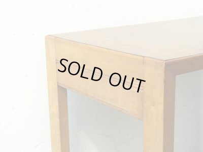 画像7: ヴィンテージ 桜材のサイドテーブル