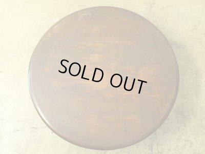 画像3: ヴィンテージ 大正ロマンな座卓 円卓 ラウンドテーブル