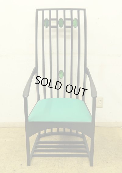 画像4: チャールズ・レニー・マッキントッシュ ハイバックアームチェア 