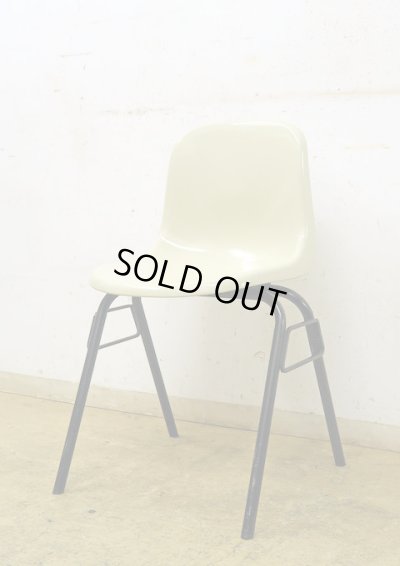 画像5: コトブキ スタッキングチェア アイボリー B